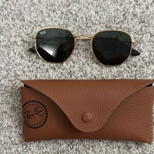 Ray ban hexagonal flat sunglasses